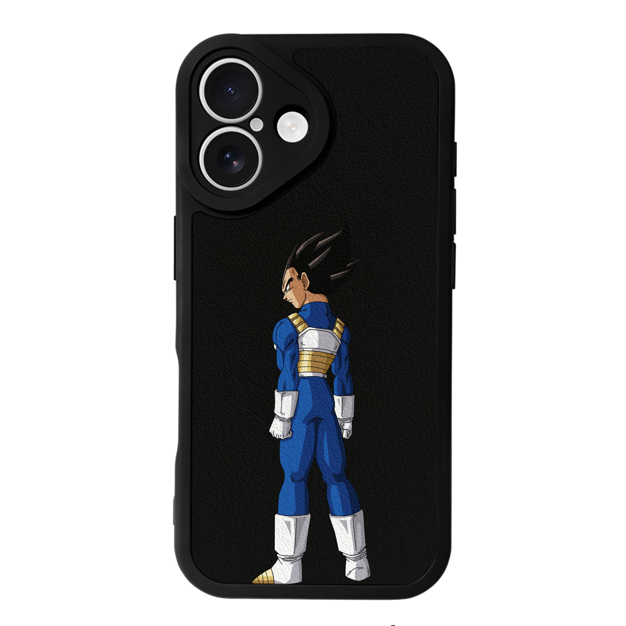 （画像用） ドラゴンボール ベジータ四世（Bejīta Yonsei）DRAGON BALL Vegeta IV 【iPhone 16シリーズ対応】シリコンスマホケース（レザー調） 材質：シリコン